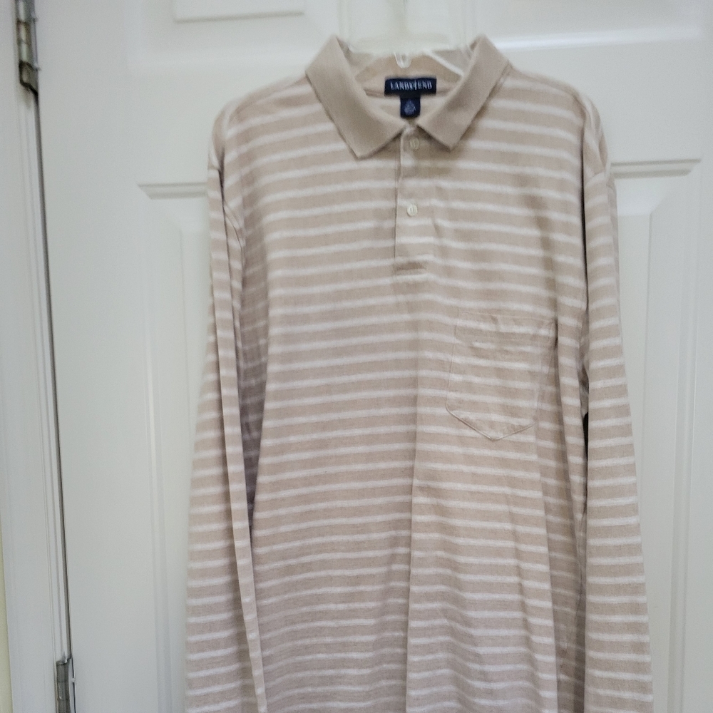 Men's Lands' End Long Sleeved Shirt